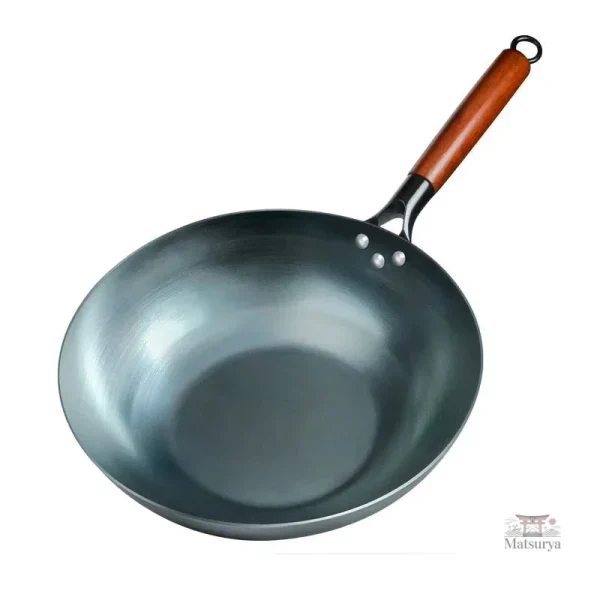 Wok japonais, idéal pour sauté et mijoté sur induction