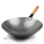 Wok de Cuisine Japonaise, Fer Forgé Durable