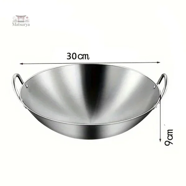 Ustensile de cuisine wok pour plats japonais