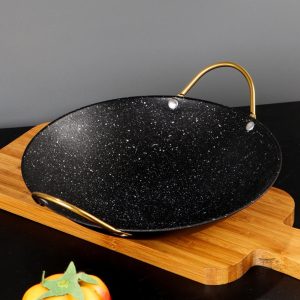 Wok Japonais Poêle en acier pour cuisson rapide