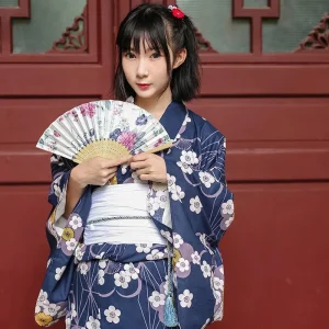 Yukata Femme Traditionnel - Vêtement Japonais Élégant