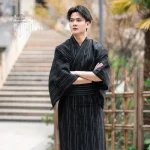 Yukata homme en coton traditionnel japonais