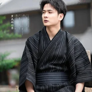 Kimono homme en coton léger pour l'été