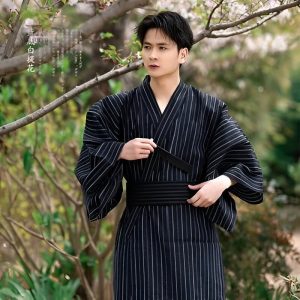 Yukata homme en coton, idéal pour les festivals